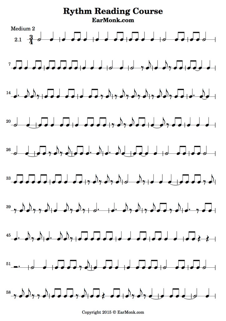 Rhythm Exercise Medium