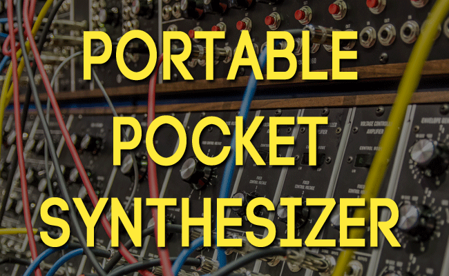 portable synthesizer for pocket
