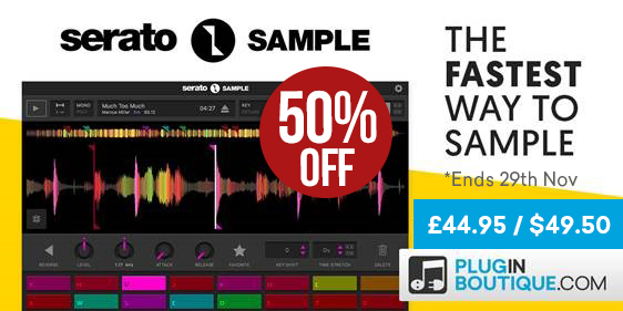 black friday audio plugin deals serato samples